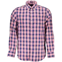 Gant 1901-3016530 Long Sleeve Shirt Rouge,Bleu S Homme