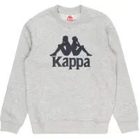 Kappa Garçons, Pull-over, Sertum Junior Sweatshirt 703797J-15-4101M Pilka, Gris, Argent, (170, 176)