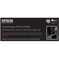 Epson Traditional Photo Paper - Rouleau (43,2 cm x 15 m) - 300 g/m² - papier photo - pour SureColor P5000, P800, SC-P10000, P20000, P5000, P7500, P900, P9500