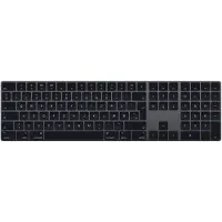 Apple Clavier Magic Keyboard noir QWERTY danois gris