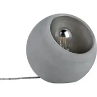 Paulmann Lampe de Table , Ingram, Gris, Salon / séjour, Béton, Moderne