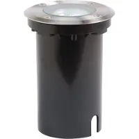 Konstsmide Spot Enterré Argent Rond