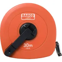 Bahco Steel Tape Measure With Blade 30 M Orange