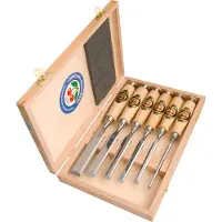 KIRSCHEN 1101 Hk Wood Chisel Set 6 Units Doré