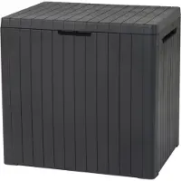 Kadax City Boîte de rangement 113 l, graphite 246941