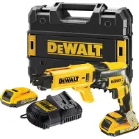 DeWalt DCF620D2K Visseuse Placo À Batteries 18V Li-Ion Set (2x Batterie 2,0Ah) Dans TSTAK - Moteur Sans Charbon - 25-57mm