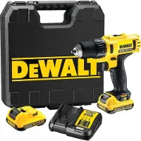 DeWalt Dcd710d2-qw 10/8v Electric Screwdriver Jaune One Size / EU Plug 220V