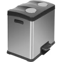 EKO Rejoice 12 + 12 Litres Mat Inox