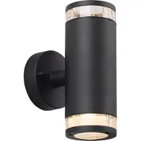 Nordlux Applique BIRK noir double ; 45501003