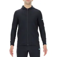 UYN Run Fit Full Zip Sweatshirt Noir L Homme