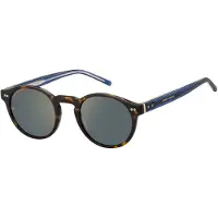 Tommy Hilfiger Lunettes de soleil '1795/S' opal / cognac / brun foncé / or