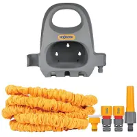 Hozelock Plus Tuyau d'arrosage Extensible 15 mètres avec Support