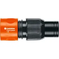 Gardena Raccord de tuyau 02817-20 Profi-System-Maxi-Flow 30 x 20 x 20 cm Noir/Orange