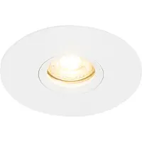 QAZQA Spot encastrable intelligent blanc avec Wifi GU10 50mm - Buco