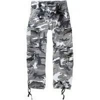 Brandit Pantalon cargo gris / anthracite / blanc