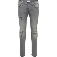 Only & Sons Loom Life Dcc 6526 Jeans Gris 29 / 34 Homme