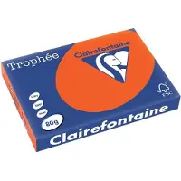 Clairefontaine Rouge cardinal A3 Papier couleur 80 g/m² (500 feuilles)