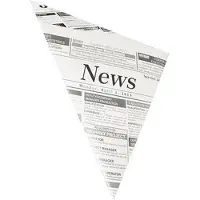 Papstar Newsprint, Emballage alimentaire, Blanc