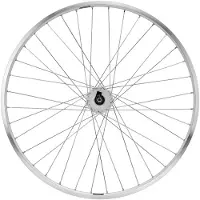 Winora Rigida Zac 19 Dynamo Shimano Dh3n31 Road Front Wheel Argenté 9 x 100 mm