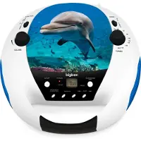 BigBen Interactive Radio CD portable USB Dolphin