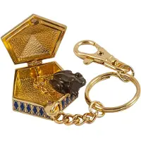 Noble Collection Femmes, Porte-clés, Harry Potter : Grenouille en chocolat, Or