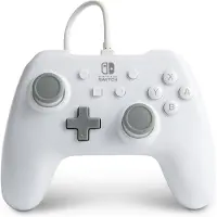 PowerA Wired Gris, Blanc Manette de jeu USB Nintendo Switch
