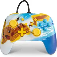 PowerA Manette PowerA Pokémon Filaire Bleu Pikachu Charge Bensussen Deutsch & Associates pour ,Nintendo Switch