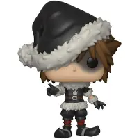 Funko POP! Disney Kingdom Hearts Christmastown Sora Exclusive Multicolore Taille Unique
