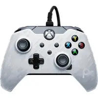 AFTERGLOW PDP Manette Filaire Xbox Series X et Xbox One Blanc Camo