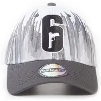 6-Siege Hommes, Casquette, Casquette classique ajustable, Noir, (Taille unique)