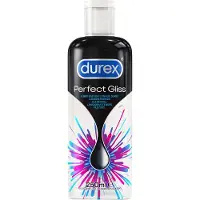 Durex Lubrifiant Perfect Gliss - Lubrifiant à Base de Silicone - Idéal pour le Sexe Anal - 250ml 250 ml Gel(S)