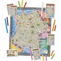 Days of Wonder Ticket to Ride Collection de Cartes : Volume 6 – France et Vieil Ouest