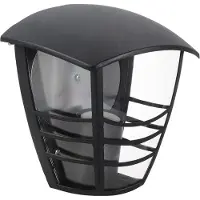 Rabalux Luminaire de façade noir Marseille pour ampoule E27 8570