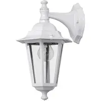 Rabalux Velence Applique murale extérieure 1x E27 blanche suspendue
