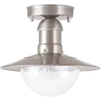 Rabalux Plafonnier méditerranéen 1xE27 Oslo chrome satiné 8763