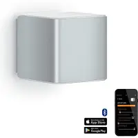 Steinel Lampe à détecteur pour l'extérieur L 840 LED IHF Argent 055547