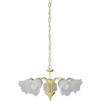 Rabalux 7235 Lustre à 5 spots Rafaella, E14, doré, rond, style classique, ø600 mm
