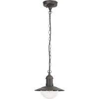 Rabalux 8717 Suspension extérieure Oslo, E27, noir, rond, ø240mm