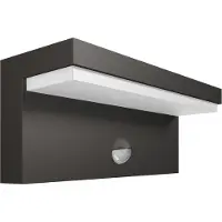 Signify Philips Bustan IR Applique murale LED anthracite 4000K 1000lm