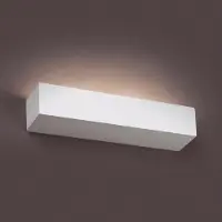 Faro Applique murale EACO-2 2 flammes blanc