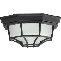 Rabalux Milano Plafonnier extérieur 1x E27 noir