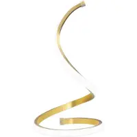 Rabalux Lampe de table design moderne dorée à LED intégrées 4,8W Anais 5470