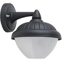 Rabalux Modesto Applique extérieure noire E27 1X MAX 40W IP44 Ø:17cm