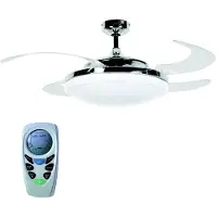 Beacon Ventilateur de plafond chromé Fanway Evo 2 Ø 122 cm