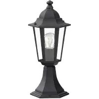 Rabalux Lampe sur pied de jardin 1xE27 Velence noir 8206