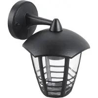 Rabalux Luminaire de façade noir Marseille Down pour ampoule E27 8617