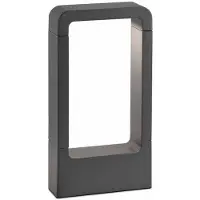 Faro Lampe de socle LED DAS 8W 3000K 30cm IP54 gris foncé