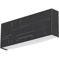 Rabalux 8873 Applique murale d'extérieur Maribor, 12 W, 4000 K, 780 lm, noir et blanc, blanc neutre, IP65, 26,5 cm