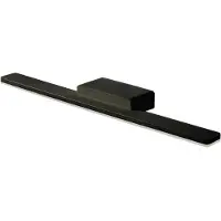 Azzardo Elégant luminaire à LED au-dessus du miroir Epsilon, Variante : 600 x 115 x 40 mm, 18 W, 4000 K, noir