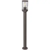 Rabalux Lampe sur pied de jardin 1xE27 Budapest Brown 8890
